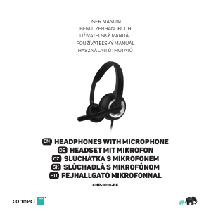 Manual Connect IT CHP-1010-BK Headset