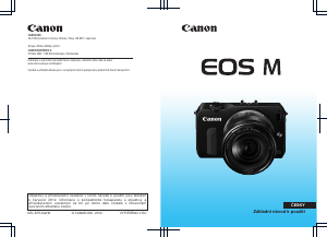 Manuál Canon EOS M Digitální fotoaparát