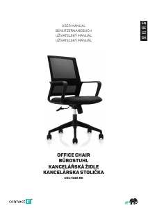 Manuál Connect IT COC-1020-BK Kancelářská židle