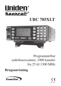 Brugsanvisning Uniden UBC 785XLT Bearcat Radioscanner