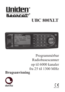 Brugsanvisning Uniden UBC 800XLT Bearcar Radioscanner