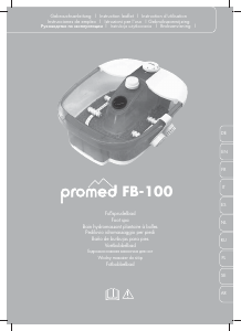 Manual de uso Promed FB-100 Baño de pie