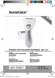 Handleiding SilverCrest IAN 95821 Eeltverwijderaar