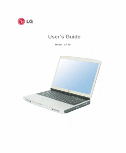 Manual LG LP60-3 Laptop