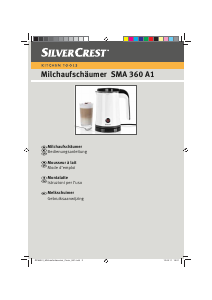 Handleiding SilverCrest SMA 360 A1 Melkopschuimer