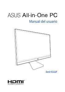 Manual de uso Asus V222FA Vivo AIO Computadora de escritorio