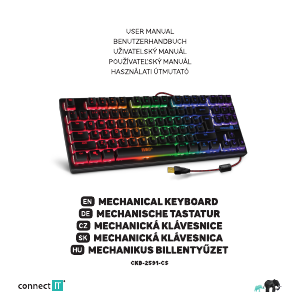 Manual Connect IT CKB-2591-CS Keyboard