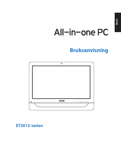 Bruksanvisning Asus ET2012EUKS Datamaskin