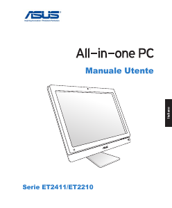 Manuale Asus ET2411INTI Desktop