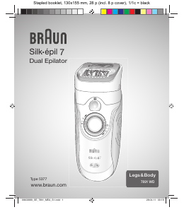 Handleiding Braun 7771 WD Silk-epil 7 Epilator