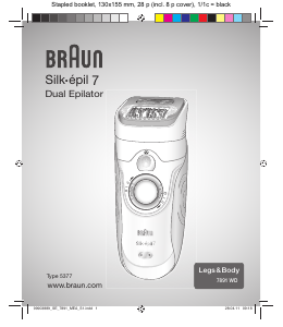 Handleiding Braun 7791 WD Silk-epil 7 Epilator