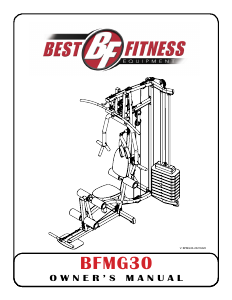 Handleiding Best Fitness BFMG30 Fitnessapparaat