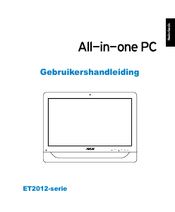 Handleiding Asus ET2012AUTB Desktop