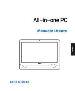 Manuale Asus ET2012AGKB Desktop