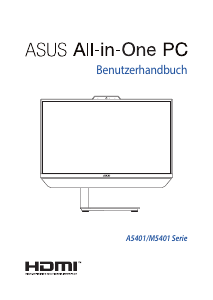 Bedienungsanleitung Asus E5401 Zen AiO Desktop