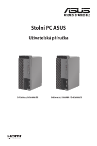 Manuál Asus D700MA ExpertCenter D7 Mini Tower Stolní počítač