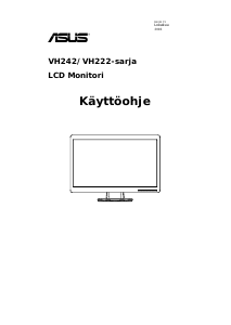 Käyttöohje Asus VH242T-A Nestekidenäyttö