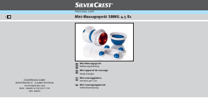 Manuale SilverCrest SMMG 4.5 B1 Massaggiatore