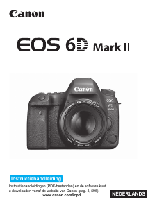 Kullanım kılavuzu Canon EOS 6D Mark II Dijital kamera