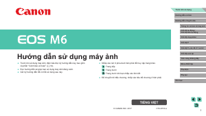 Hướng dẫn sử dụng Canon EOS M6 Máy ảnh kỹ thuật số