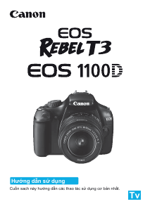 Hướng dẫn sử dụng Canon EOS Rebel T3 Máy ảnh kỹ thuật số