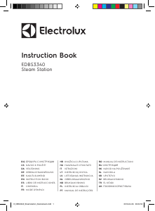 Handleiding Electrolux EDBS3340 Strijkijzer