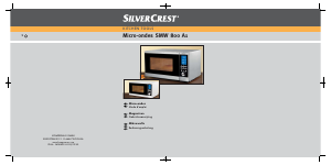 Bedienungsanleitung SilverCrest SMW 800 A1 Mikrowelle