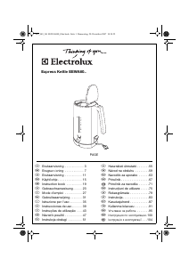 Hướng dẫn sử dụng Electrolux EEWA6000 Ấm đun nước