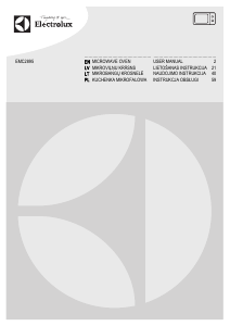 Rokasgrāmata Electrolux EMC28950S Mikroviļņu krāsns