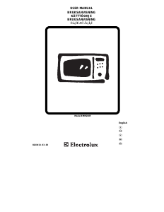 Bruksanvisning Electrolux EMM2005S Mikrobølgeovn