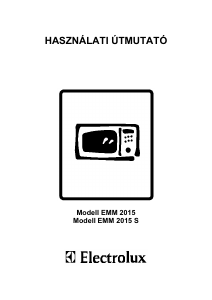 Használati útmutató Electrolux EMM2015S Mikrohullámú sütő