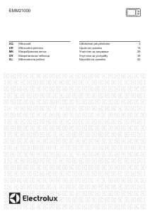Priročnik Electrolux EMM21000S Mikrovalovna pečica