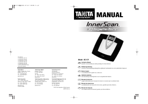 Manual Tanita BC-571 InnerScan Scale