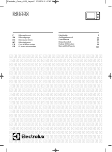 Manual de uso Electrolux EMS17175OW Microondas