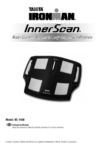 Manual Tanita BC-1500 InnerScan Scale