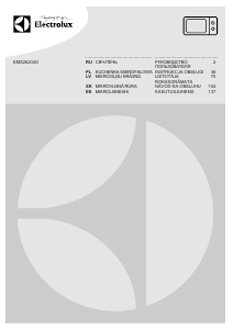 Rokasgrāmata Electrolux EMS17256OX Mikroviļņu krāsns