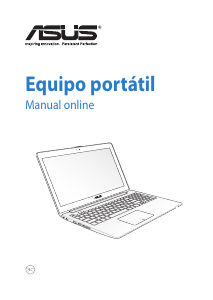 Manual de uso Asus V451LN Portátil