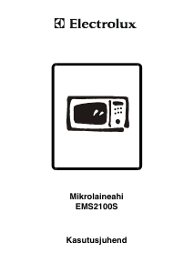 Kasutusjuhend Electrolux EMS2100S Mikrolaineahi