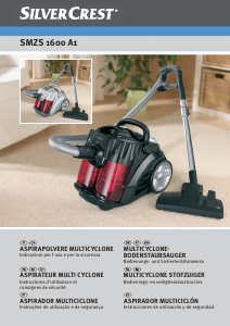 Mode d’emploi SilverCrest SMZS 1600 A1 Aspirateur