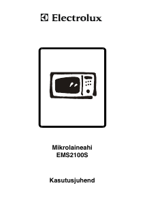 Kasutusjuhend Electrolux EMS2120S Mikrolaineahi