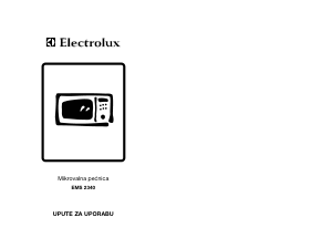 Priručnik Electrolux EMS2340 Mikrovalna pećnica