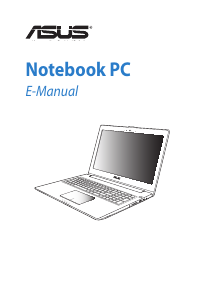 Manual Asus U500VZ Zenbook Touch Laptop