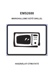 Használati útmutató Electrolux EMS2688X Mikrohullámú sütő