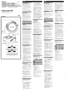 Instrukcja Sony ICF-C217 Radiobudzik