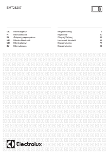 Εγχειρίδιο Electrolux EMT25207OW Φούρνος μικροκυμάτων