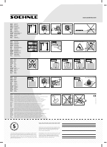 Manuale Soehnle Art Style Velvet Bilancia