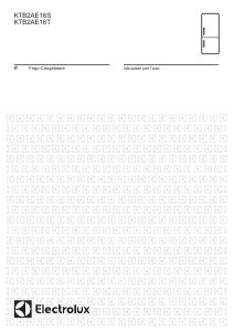 Manuale Electrolux KTB2AE16S Frigorifero-congelatore