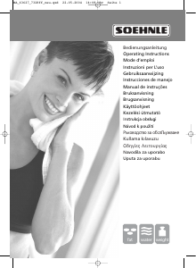 Handleiding Soehnle Body Balance Pacific Weegschaal