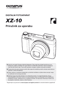 Priručnik Olympus XZ-10 Digitalni fotoaparat