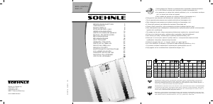 Manual de uso Soehnle Body Control Easy Fit Báscula